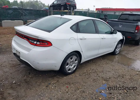 2015 Dodge Dart Se из США, поврежденный, VIN 1C3CDFAA6FD252899